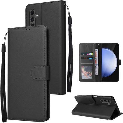 Mobigear Wallet Samsung Galaxy S25 FE Hoesje Bookcase Portemonnee - Zwart