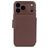 Decoded Detachable Wallet iPhone 17 Pro Max MagSafe Hoesje Echt Leer Uitneembare 2in1 Bookcase Portemonnee - Chocolate Brown