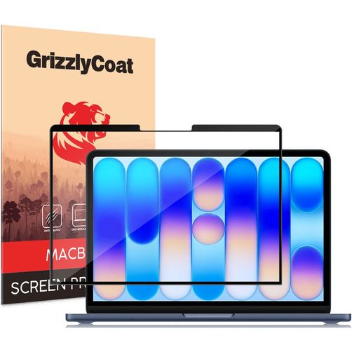 GrizzlyCoat Premium MacBook Neo 13 Inch (2026) Screenprotector Folie - Case Friendly