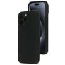 Mobiparts iPhone 15 Pro Max Siliconen MagSafe Hoesje Backcover - Zwart