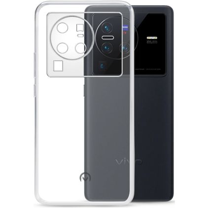 Mobilize Gelly Doorzichtig Vivo X80 Pro Hoesje Flexibel TPU Backcover - Transparant