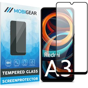 Mobigear Premium Xiaomi Redmi A3 Glazen Screenprotector - Case Friendly