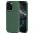 Mobiparts iPhone 16 Pro Siliconen Hoesje Backcover - Forest Green
