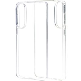 Mobiparts Classic Doorzichtig Samsung Galaxy S25 Edge Hoesje Flexibel TPU Backcover - Transparant