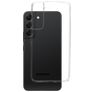 Mobiparts Classic Doorzichtig Samsung Galaxy S22 Hoesje Flexibel TPU Backcover - Transparant