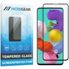 Mobigear Premium Samsung Galaxy A51 5G Glazen Screenprotector - Case Friendly - Zwart