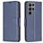 Mobigear Excellent Samsung Galaxy S23 Ultra Hoesje Bookcase Portemonnee - Blauw