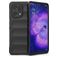 Mobigear Bumpy OPPO Find X5 Hoesje Flexibel TPU Backcover - Zwart