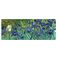 Mobigear Anti-Slip Muismat - 40 x 90 CM - Irises