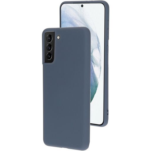 Mobiparts Samsung Galaxy S21 Plus Siliconen Hoesje Backcover - Royal Grey