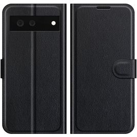 Mobigear Classic Google Pixel 6 Hoesje Bookcase Portemonnee - Zwart