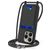 Mobigear Lanyard Card iPhone 16 Pro Siliconen Hoesje met koord en Pasjeshouder - Zwart