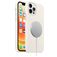 Mobigear Rubber Touch iPhone 12 Siliconen MagSafe Hoesje Backcover - Wit