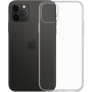 Mobigear Ultra Thin Doorzichtig iPhone 13 Pro Hoesje Flexibel TPU Extra Dun Backcover - Transparant