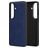 Mobiparts Classic Samsung Galaxy S26 MagSafe Hoesje TPU,Kunstleer Backcover - Sapphire Blue