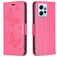 Mobigear Butterfly Xiaomi Redmi Note 12 Hoesje Bookcase Portemonnee - Magenta