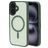 Mobiparts Hardcover iPhone 16 MagSafe Hoesje Hardcase Backcover - Satin Green