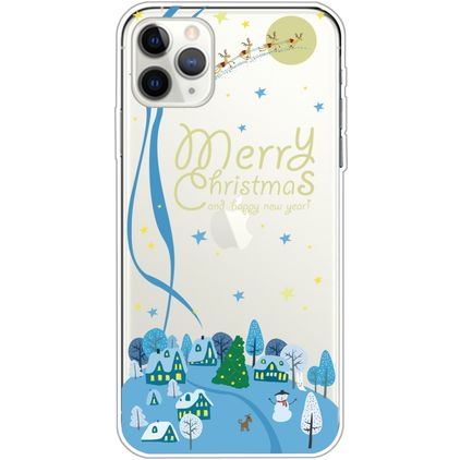 Mobigear Design iPhone 11 Pro Max Hoesje Flexibel TPU Backcover - Kerst