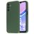 Mobiparts Samsung Galaxy A15 Siliconen Hoesje Backcover - Forest Green
