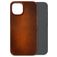 Mobilize Premium iPhone 15 MagSafe Hoesje Echt Leer Backcover - Burned Cognac