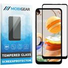 Mobigear Premium LG K61 Glazen Screenprotector - Case Friendly - Zwart