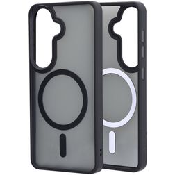 Mobiparts Hardcover Samsung Galaxy S26 MagSafe Hoesje Hardcase Backcover - Satin Black