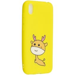 Mobigear Design HONOR 8S Hoesje Flexibel TPU Backcover - Reekalf