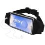 Mobiparts Comfort Fit Belt Telefoonhouder Hardlopen Samsung Galaxy S25 Sport Hoesje Neopreen Heuptas - Zwart