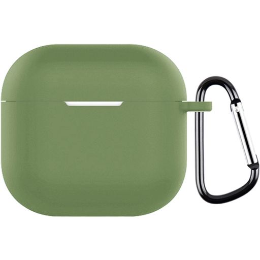 Mobigear Colors Apple AirPods 4 Hoesje Flexibel Siliconen - Groen