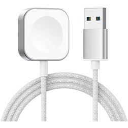 Mobigear USB-A Magnetic Oplader Apple Watch 1 Meter 3W 0.6A - Zilver