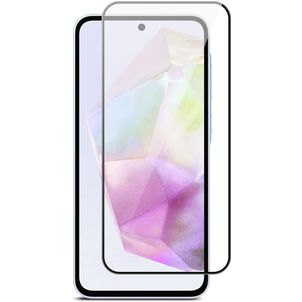 Mobigear Premium Samsung Galaxy A36 Glazen Screenprotector - Case Friendly - Zwart