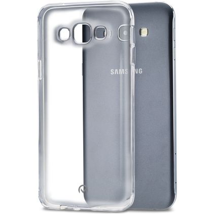 Mobilize Gelly Doorzichtig Samsung Galaxy A8 (2015) Hoesje Flexibel TPU Backcover - Transparant