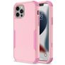 Mobigear Ultra Tough iPhone 14 Plus Hoesje Hardcase Backcover Shockproof - Roze