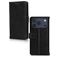 Mobilize Wallet iPhone 17 Pro Max Hoesje Echt Leer Bookcase Portemonnee - Zwart