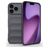 Mobigear Bumpy iPhone 17 Pro Max Hoesje Flexibel TPU Backcover - Dark Grey