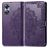 Mobigear Mandala OPPO A17 Hoesje Bookcase Portemonnee - Paars