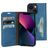 Mobiparts Classic Wallet iPhone 13 Hoesje Bookcase Portemonnee - Blauw