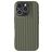 Nudient Bold iPhone 16 Pro MagSafe Hoesje Hardcase Backcover - Olive Green