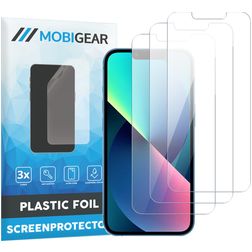 Mobigear iPhone 13 Mini Screenprotector Folie - Case Friendly (3-Pack)