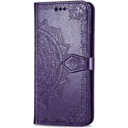 Mobigear Mandala Huawei P40 Pro Hoesje Bookcase Portemonnee - Paars