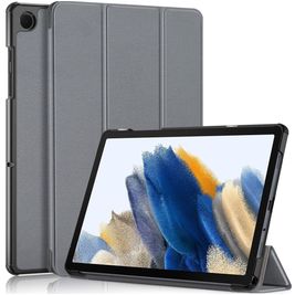 Mobigear Tri-Fold Samsung Galaxy Tab A9 Plus (2023) Hoes Bookcase - Grijs Mobigear Tri-Fold Samsung Galaxy Tab A9 Plus (2023) Hoes Bookcase - Grijs