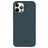 Valenta Snap Luxe iPhone 12 Pro Max Hoesje Echt Leer Backcover - Blauw