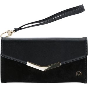 Mobilize Gelly Velvet iPhone 11 Pro Hoesje Uitneembare 2in1 Clutch - Deep Black