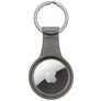 Xccess Keychain Apple AirTag Hoesje Flexibel Siliconen Sleutelhanger - Zwart