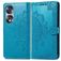 Mobigear Mandala HONOR 70 Hoesje Bookcase Portemonnee - Blauw
