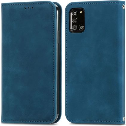 Mobigear Retro Slim Samsung Galaxy A32 5G Hoesje Bookcase - Blauw
