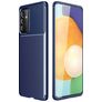Mobigear Racing Samsung Galaxy A82 5G Hoesje Flexibel TPU Backcover - Blauw
