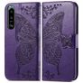 Mobigear Butterfly Sony Xperia 5 IV Hoesje Bookcase Portemonnee - Paars