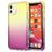 Mobigear Gradient iPhone 12 Pro Max Hoesje Hardcase Backcover Shockproof - Paars / Geel