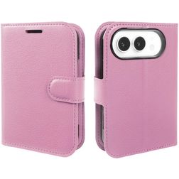 Mobigear Classic iPhone Duo Hoesje Bookcase Portemonnee - Roze